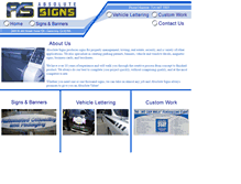 Tablet Screenshot of absolute-signs.com